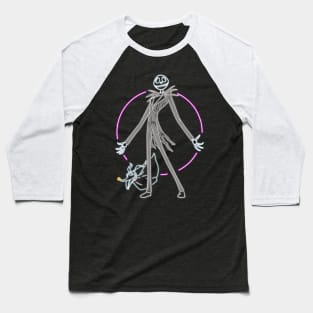 Jack Skellington Baseball T-Shirt